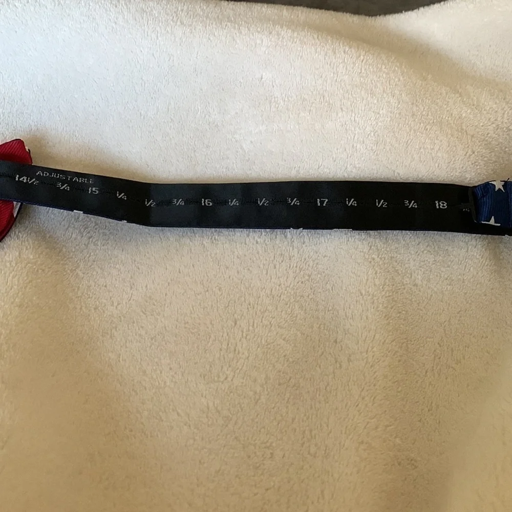 Wembley Adjustable Stars and Stripes Bow Tie